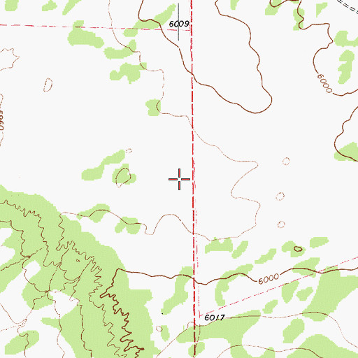 Topographic Map of Bonito Valle, AZ