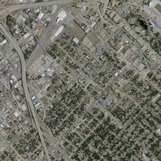 Aerial/Satellite Image of Brown School, TX