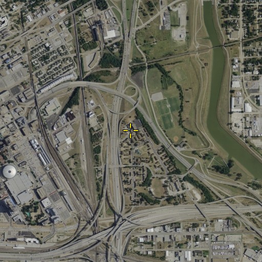 Aerial/Satellite Image of Carver Junior High School, TX