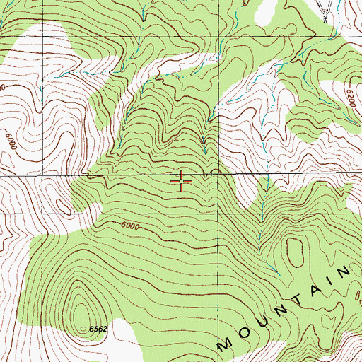 Topographic Map of Cienega Mountain, TX
