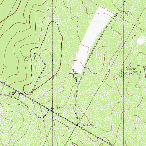 Topographic Map of Star Ranch, TX