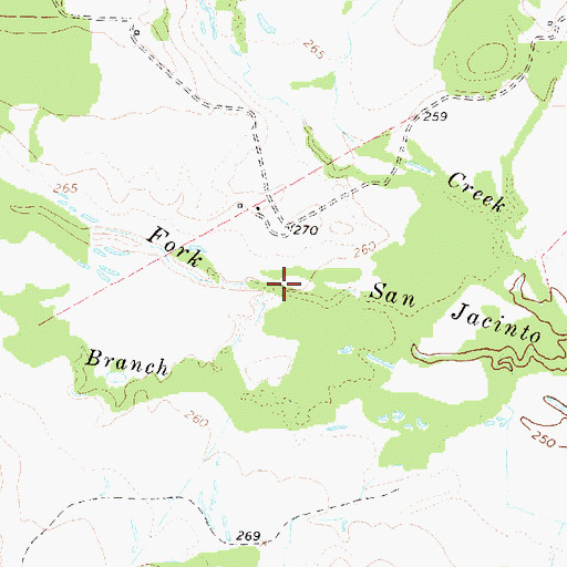 Topographic Map of Era Branch, TX