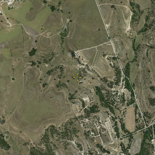 Aerial/Satellite Image of Picnic Spring, TX