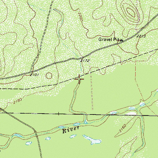 Topographic Map of Wallace Draw, TX