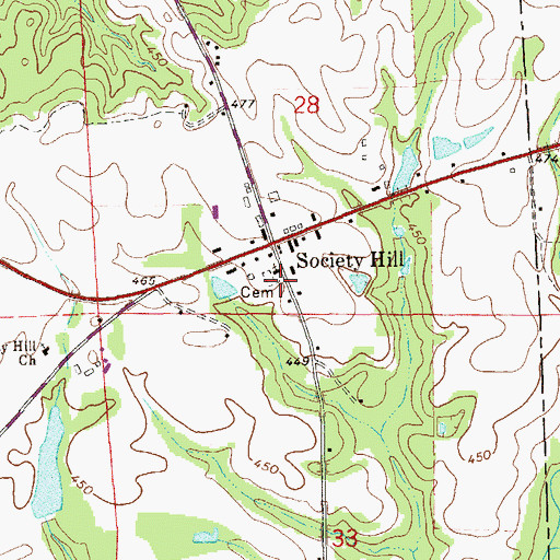 Society Hill Cemetery, AL