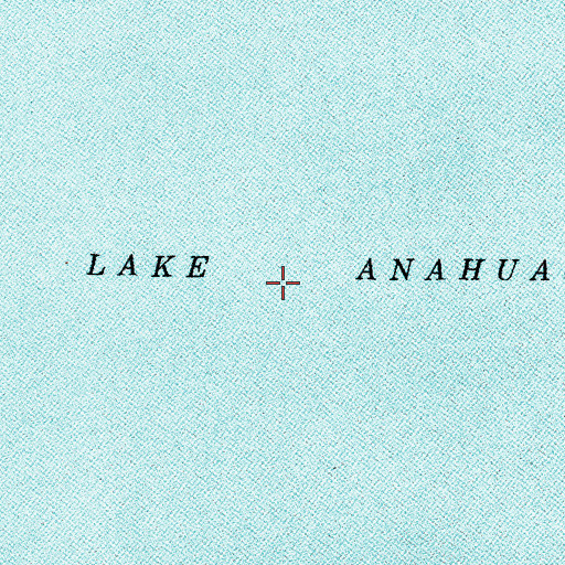 Topographic Map of Lake Anahuac, TX