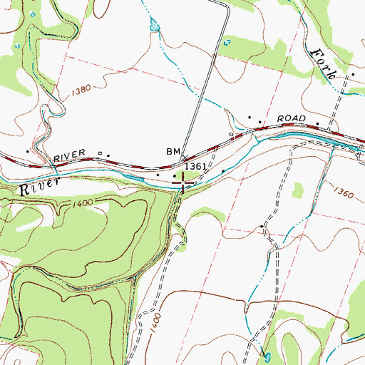Topographic Map of Blasingame Creek, TX