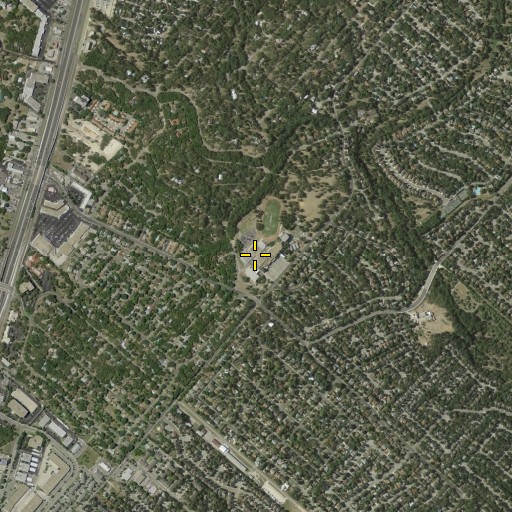 Aerial/Satellite Image of Bradley Middle School, TX