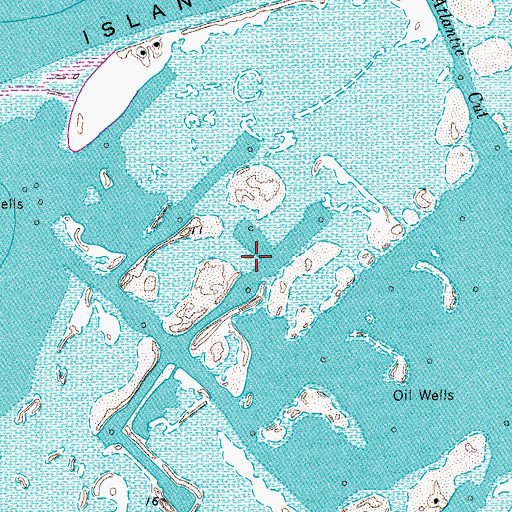 Topographic Map of Green Shack Cove, TX
