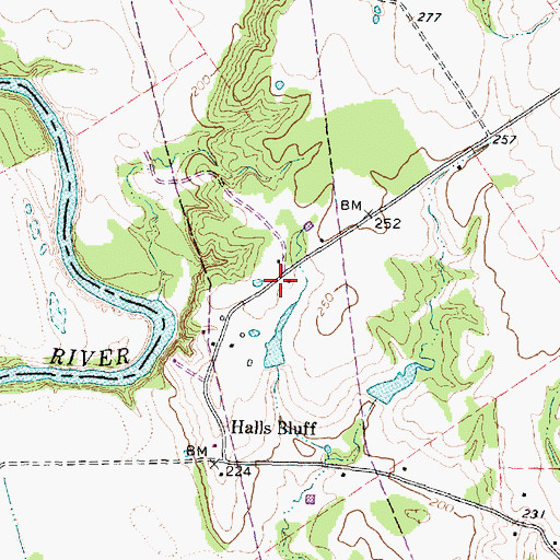 Topographic Map of Joe Houston Home (historical), TX
