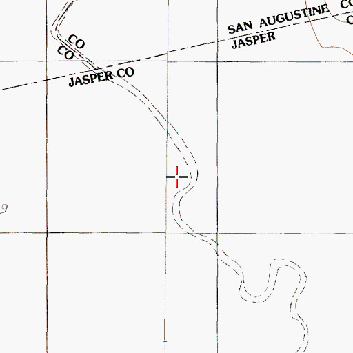 Topographic Map of Drake Springs Branch, TX
