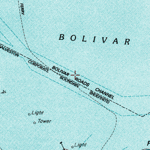 Bolivar Roads Channel, TX