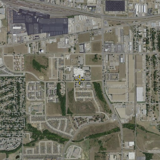 Aerial/Satellite Image of Dallas/Fort Worth Medical Center Heliport, TX
