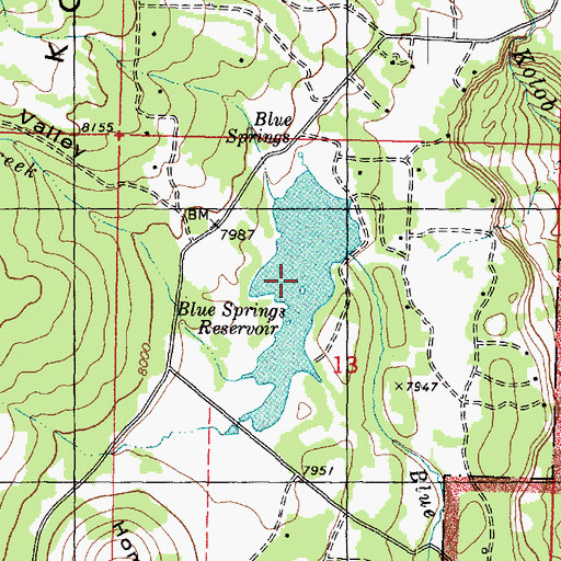 Blue Springs Reservoir, UT