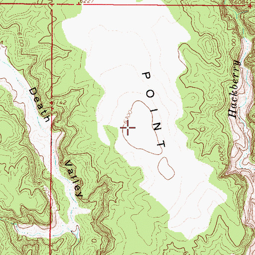 Topographic Map of Jodey Point, UT