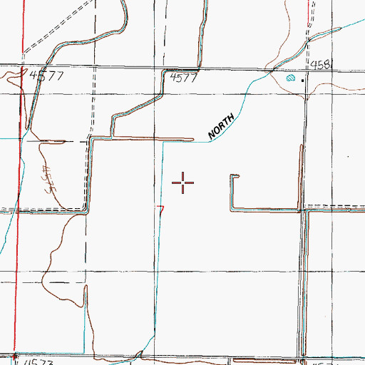 Topographic Map of North Ditch, UT