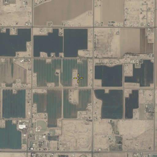 Aerial/Satellite Image of Canal Ultimo (historical), AZ