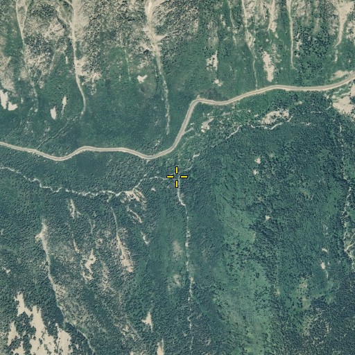 Aerial/Satellite Image of Red Pine Fork, UT