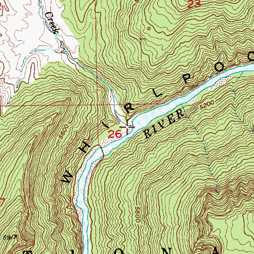 Topographic Map of Sage Creek, UT
