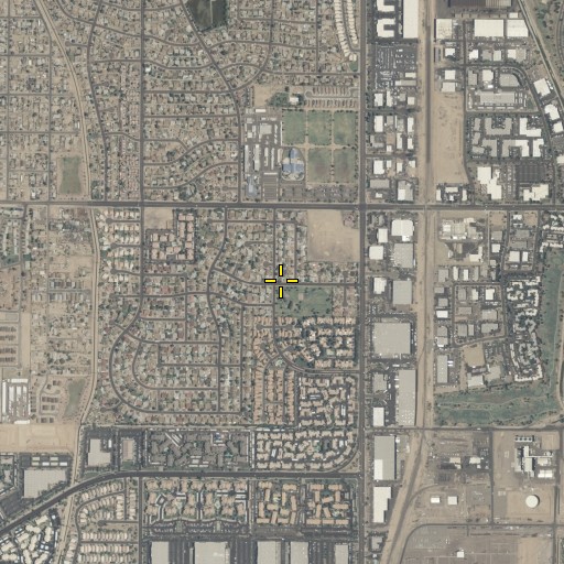 Aerial/Satellite Image of Cesela Park, AZ