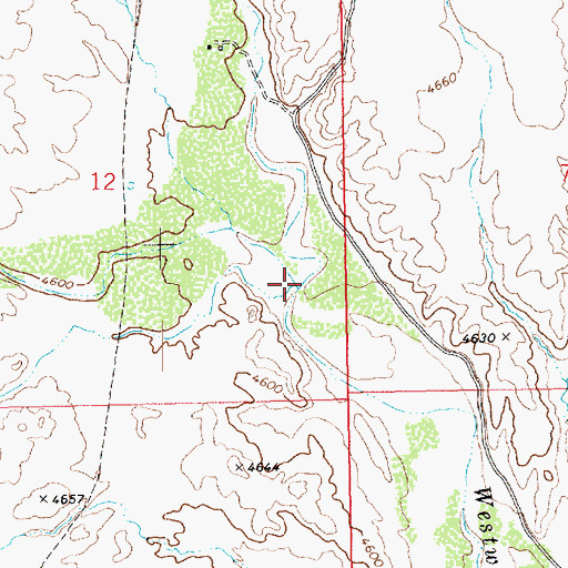 Topographic Map of Sulphur Creek, UT