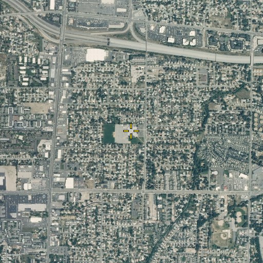Aerial/Satellite Image of East Midvale Elementary School, UT