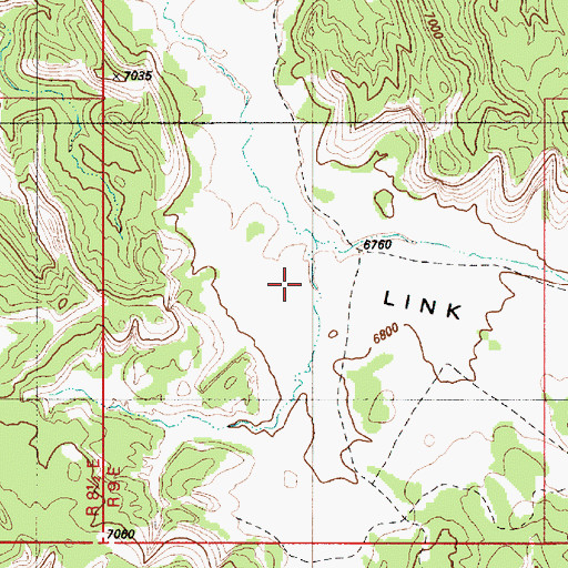 Topographic Map of Link Flat Natural Area, UT