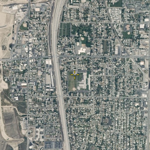 Aerial/Satellite Image of Midvale Elementary School, UT