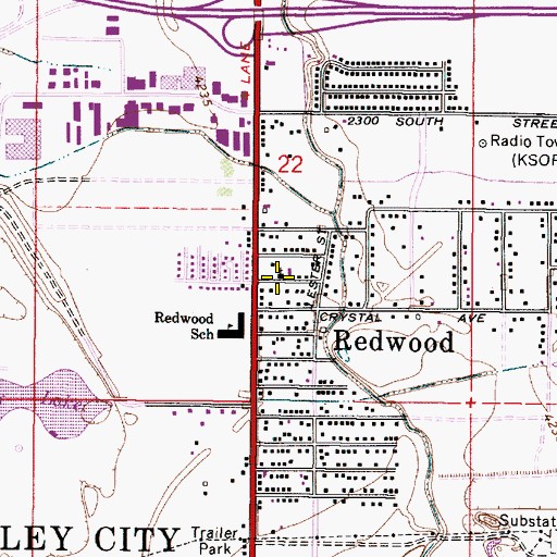 Topographic Map of First Apostolic, UT