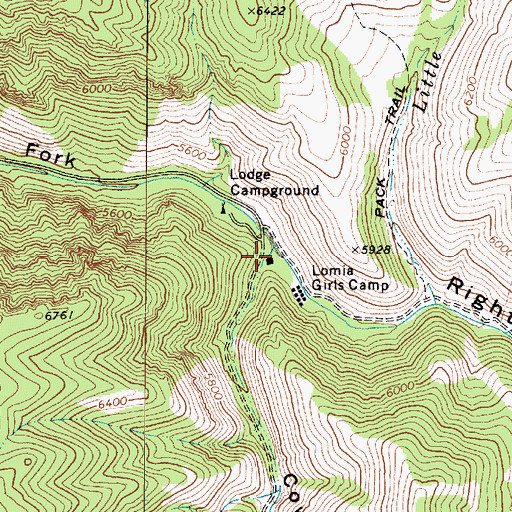 Topographic Map of Cowley Canyon, UT