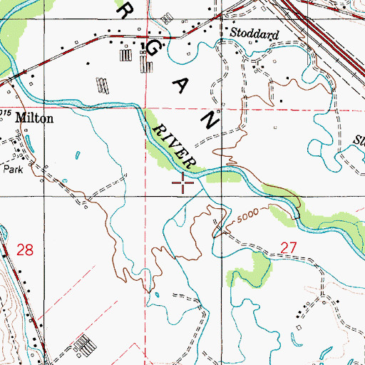 Topographic Map of East Canyon Creek, UT