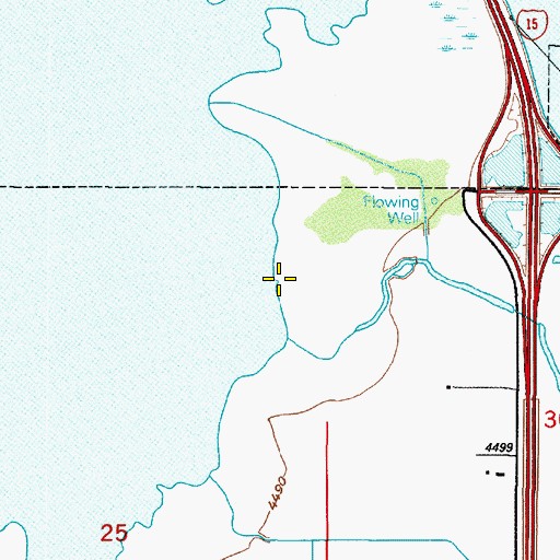 Topographic Map of Hobble Creek, UT