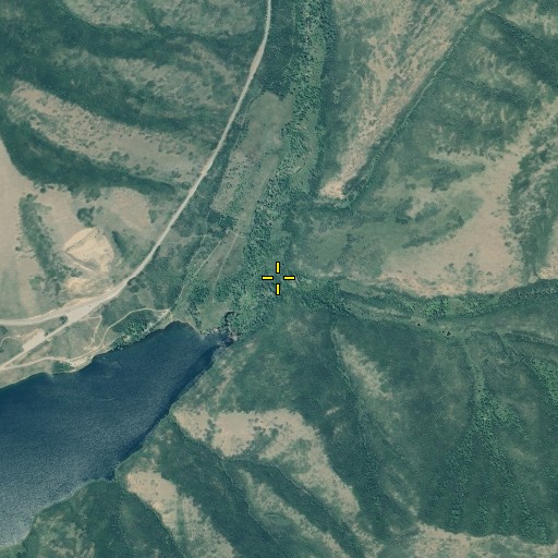 Aerial/Satellite Image of Little Hatch Canyon, UT
