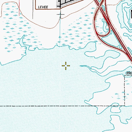 Topographic Map of Mill Race, UT