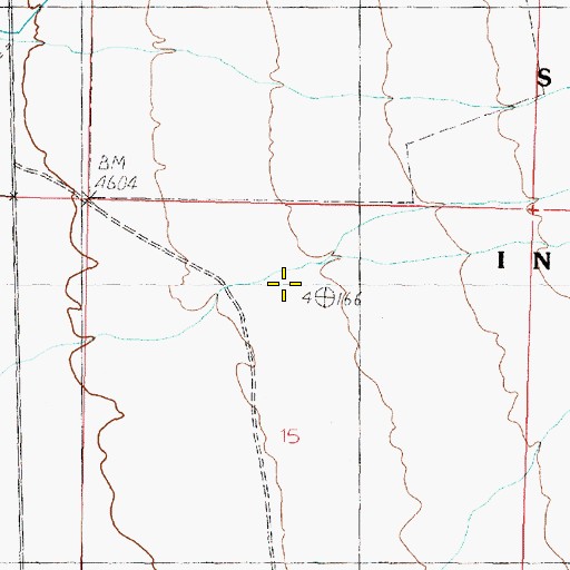 Topographic Map of Skull Valley Reservation, UT