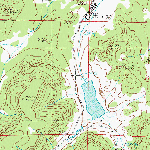Castle Creek Reservoir, UT