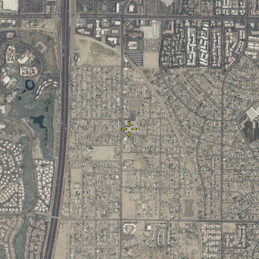 Aerial/Satellite Image of Frank Elementary School, AZ