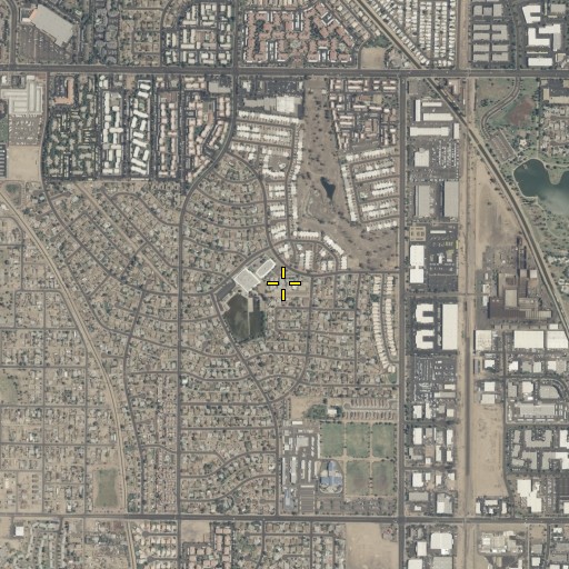 Aerial/Satellite Image of Getz School, AZ