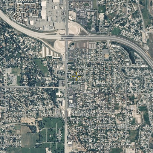 Aerial/Satellite Image of Woodland Estates East, UT