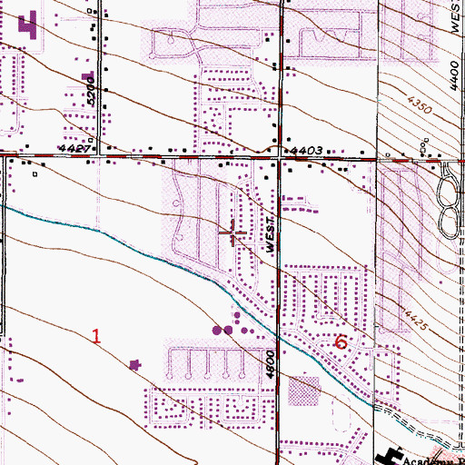 Topographic Map of Clearview Homes, UT