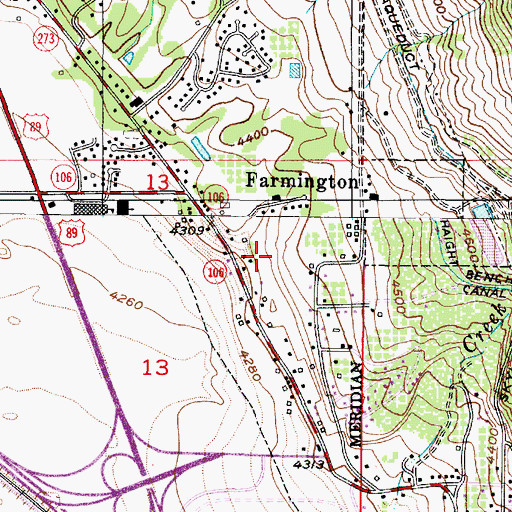 Topographic Map of Quail Run, UT
