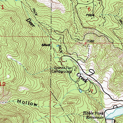 Granite Flat Campground, UT