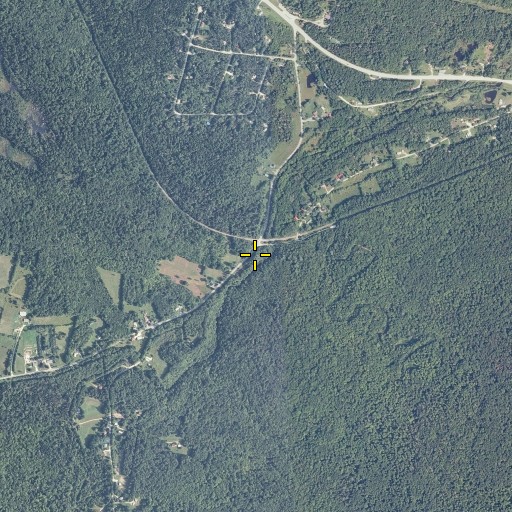 Aerial/Satellite Image of Healdville, VT
