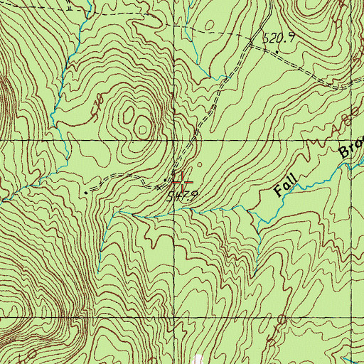Topographic Map of Town of Wheelock, VT