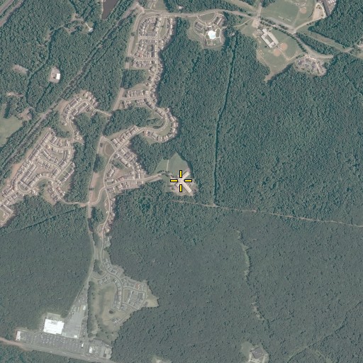 Aerial/Satellite Image of W W Ashurst Elementary School, VA