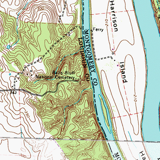 Ball's Bluff National Cemetery, VA