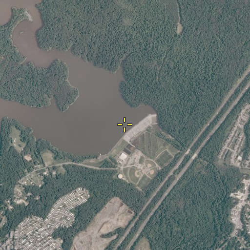 Aerial/Satellite Image of Beaverdam Run, VA