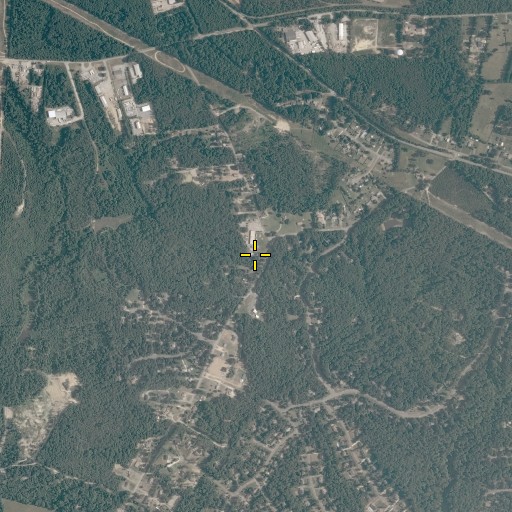 Aerial/Satellite Image of Bermuda Elementary School, VA