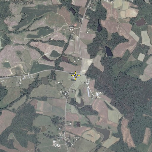 Aerial/Satellite Image of Bethany Church, VA