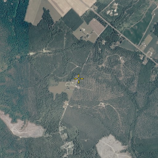 Aerial/Satellite Image of Bethany Church, VA